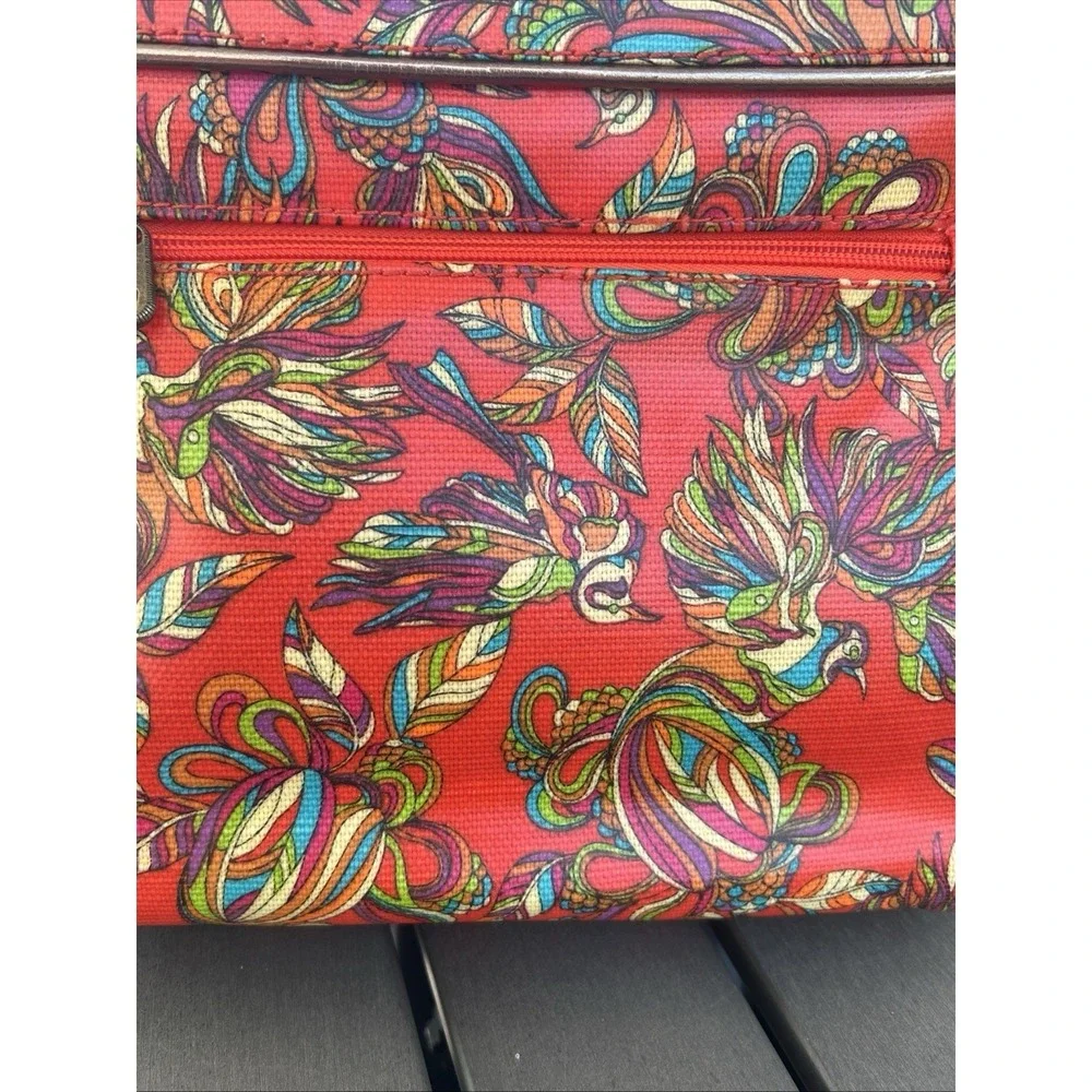 Sakroots Birds‎ of Paradise Crossbody Metro Bag Handbag Boho Festival Purse